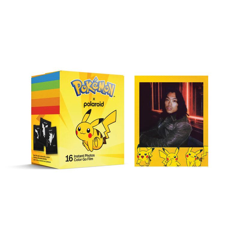 Polaroid Go Film Pokemon Pikachu pellicola per istantanee 16 pz 66,6 x 53,9 mm
