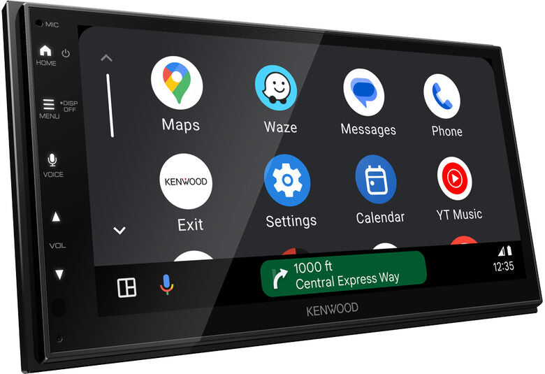 Kenwood Electronics DMX5023DABS Ricevitore multimediale per auto Nero Wi-Fi 22 W Bluetooth