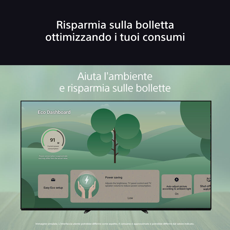 Sony BRAVIA XR BRAVIA K-77XR8A 195,6 cm (77") 4K Ultra HD Smart TV Wi-Fi Nero