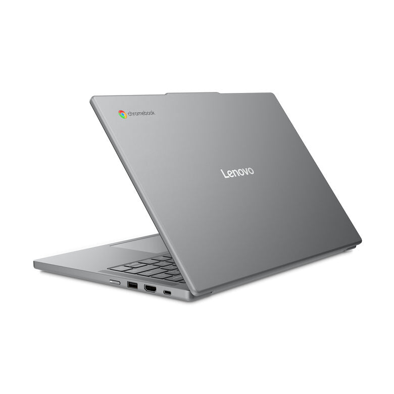 Lenovo Notebook Chromebook Display 14.0'' WUXGA (1920x1200) Processore INTEL N150 Memoria RAM 8GB Memoria SSD 128GB Scheda grafica Integrata Sistema Operativo CHROME OS  LUNA_GREY  Caricatore NON incluso