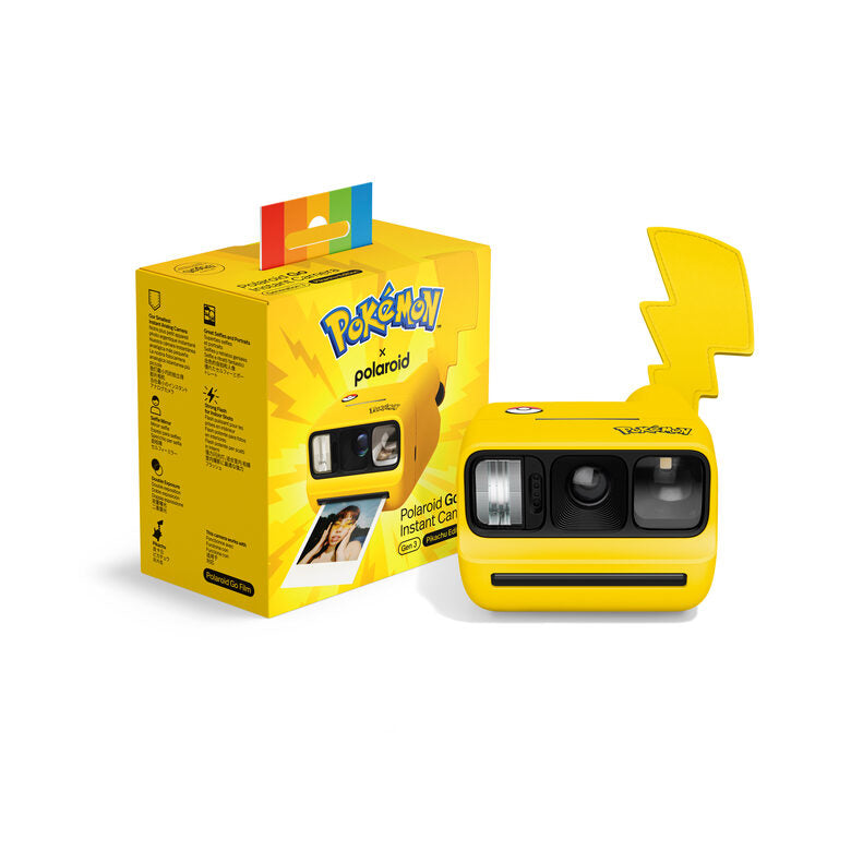 Polaroid Go Gen 3 - Pokemon Pikachu Giallo, Nero