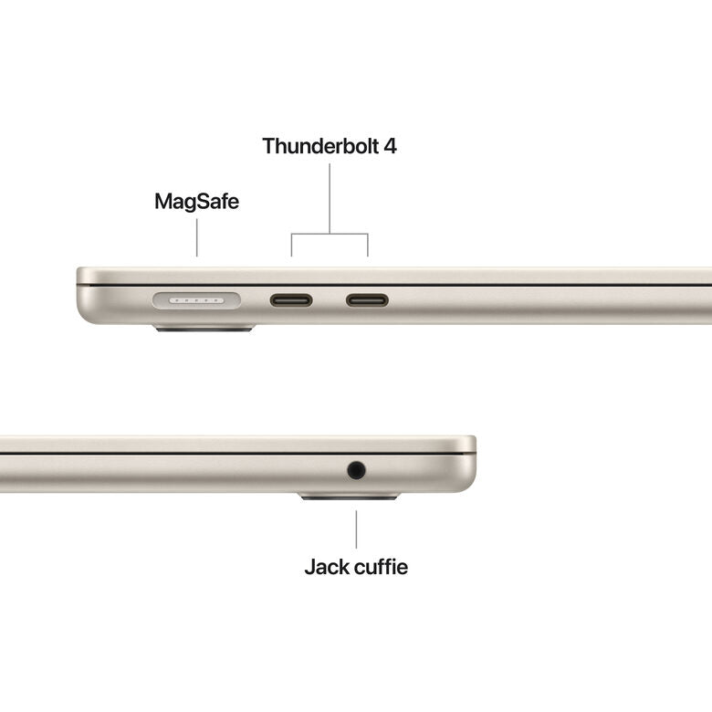 Apple MacBook Air 13" M5 chip 10‑core CPU 10‑core GPU, 16GB, 1TB SSD - Galassia