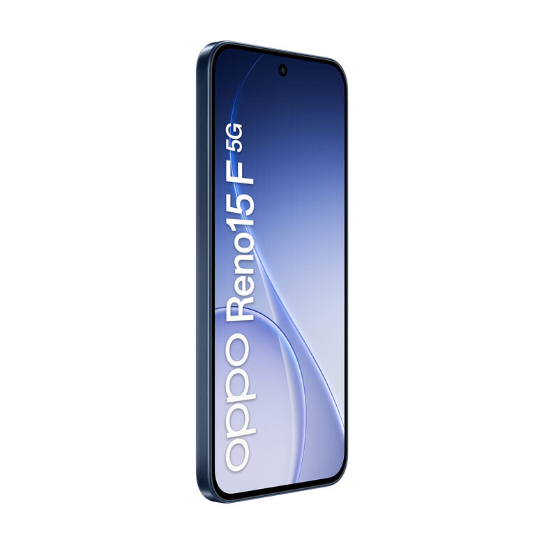 OPPO Reno15 F 5G AI Smartphone, Tripla fotocamera 50+8+2MP, Selfie 50MP, Display 6.57” 120HZ AMOLED FHD+, 6500mAh, RAM 8GB(Esp2GB/4GB/8GB)+ROM 256GB [Versione Italia], Twilight Black