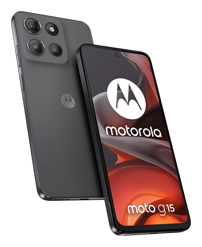 Motorola moto g15 17,1 cm (6.72") Doppia SIM Android 15 4G USB tipo-C 8 GB 256 GB 5200 mAh Grigio