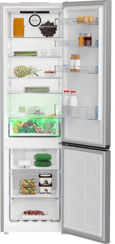 Beko B5RCNA406HXB1 frigorifero con congelatore Libera installazione 355 L C Alluminio