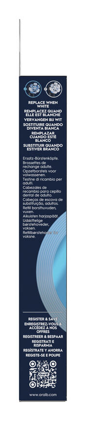 Oral-B Testine di Ricambio iO Series Ultimate Clean Black, testine rotonde di ricambio originali, con setole CrissCross per pulizia e rimozione della placca avanzate e in profondità, 2