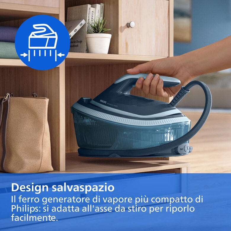 Philips PerfectCare Serie 4000 PSG4020/20 Ferro da Stiro con Caldaia 2400 W 6,5 Bar Serbatoio 1,7 L