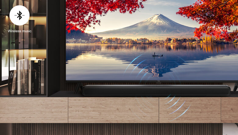 TCL S Soundbar S45H 2.0 canali, Dolby Atmos, supporto HDMI eARC, Bluetooth, 100W
