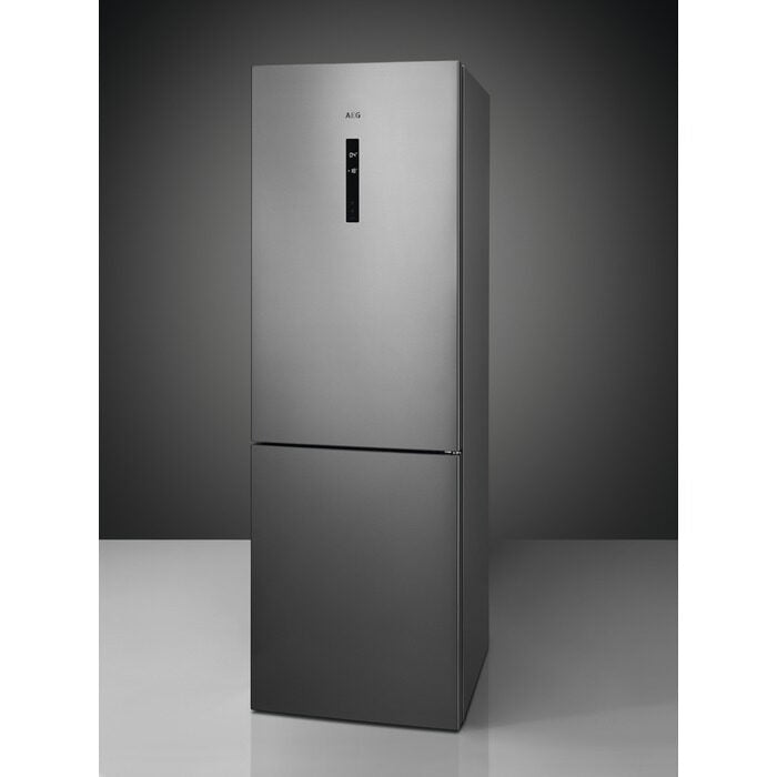 AEG RCB732D7MX frigorifero con congelatore Libera installazione 330 L D Acciaio inossidabile