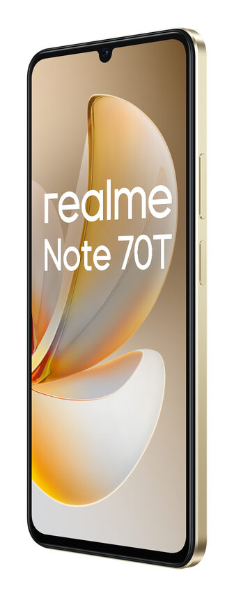 realme Note 70T 17,1 cm (6.74") Doppia SIM Android 15 4G USB tipo-C 4 GB 64 GB 6000 mAh Oro
