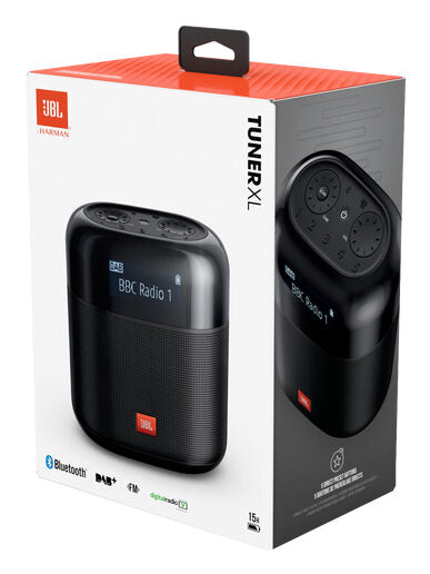 JBL Tuner XL Portatile Digitale Nero