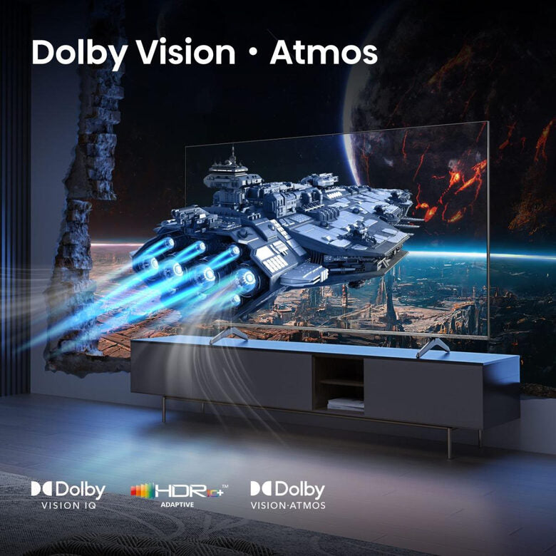 Hisense 100E7Q PRO 2,54 m (100") 4K Ultra HD Smart TV Wi-Fi Nero