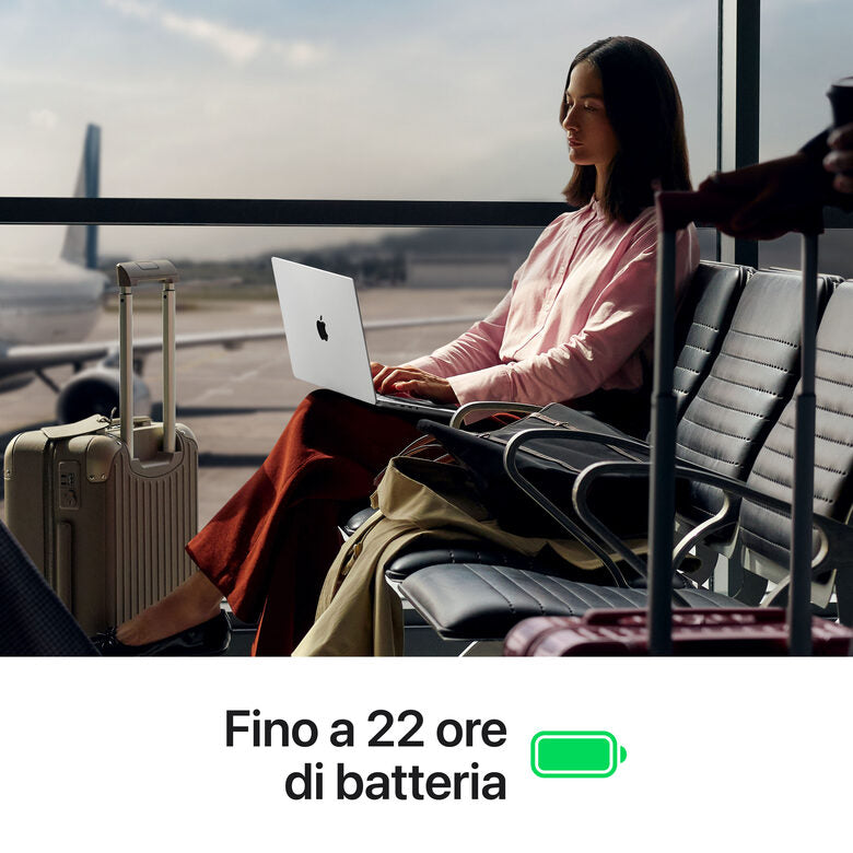 Apple MacBook Pro 14" M5 Pro chip 15‑core CPU 16‑core GPU, 24GB, 2TB SSD - Nero siderale