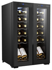 Melchioni Cantinetta VERMENTINO 24 C DUAL - 24 bottiglie doppia temperatura con compressore e doppia porta