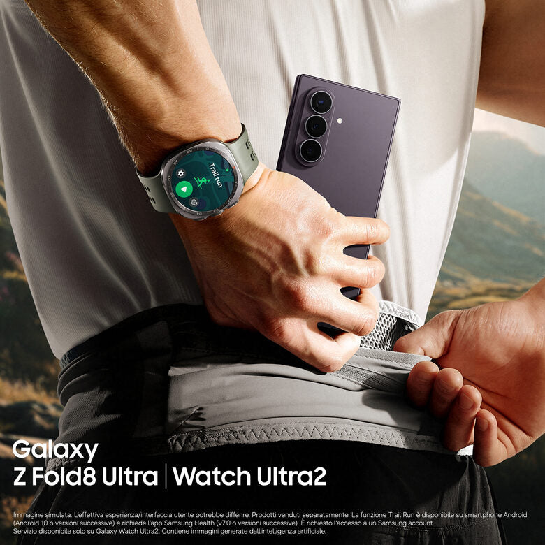 Samsung Galaxy Z Fold8 Ultra , 256GB, Graphite, Processore Potente, Batteria 5000 mAh, Multischermo, RAM 12GB, Camera 200 MP, Now Nudge, Assistente Foto