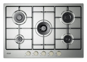 De Longhi Piano Cottura 5 Fuochi YLG 75 F 75cm Inox