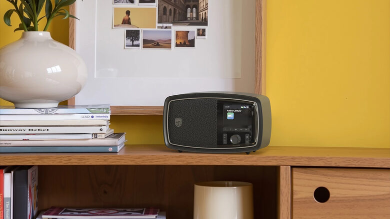Philips TAV2000DB Portatile Analogico e digitale Nero