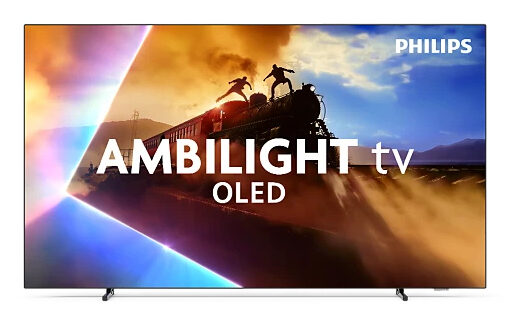 Philips 55OLED770 Televisione 55" OLED, Smart TV 4K, Wi-Fi, Nero