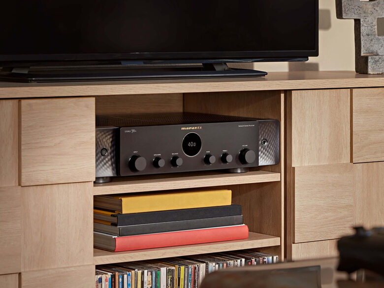 Marantz STEREO 70 S Amplificatore AV 2.2 stereo Slim, con HDMI 8K e streaming HEOS®