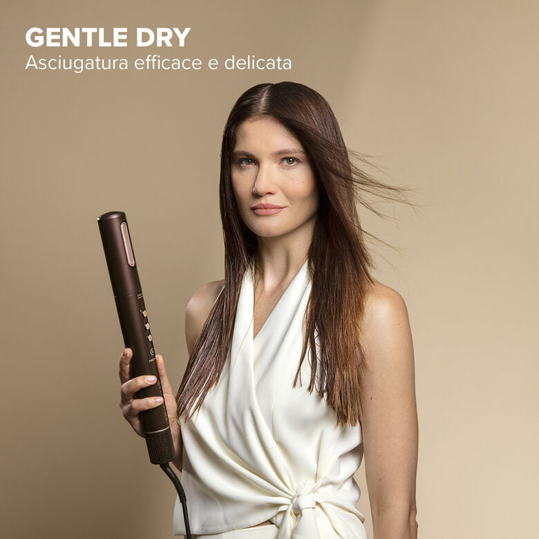 Bellissima Imetec Prodigy 11956 Styler Digitale ad Aria Calda 1200 W con 6 Accessori, Tecnologia Coanda e Ion Ceramic Hi-Pro