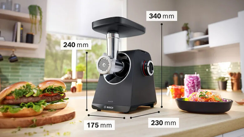 Bosch Serie 4 MFWS450B tritacarne 500 W Nero