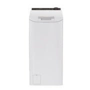 Haier THASN286TM5-S T Series 7 Lavatrice A Libera Installazione Carica Dall'alto 8 Kg, 1200 Giri, Classe A, Bianco, Inverter, Vapore, Wi-fi