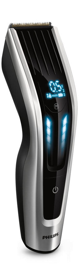Philips HAIRCLIPPER Series 9000 Regolacapelli con pettini motorizzati e lame in titanio