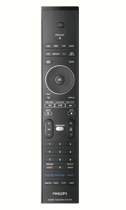 Philips Cineos Sistema Home Theater DVD SoundBar HTS8100/12